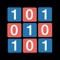 Binary Blocks game is based on binary number that expressed in the base-2 numeral system or binary numeral system, which uses only two symbols: typically "0" (zero) and "1" (one)