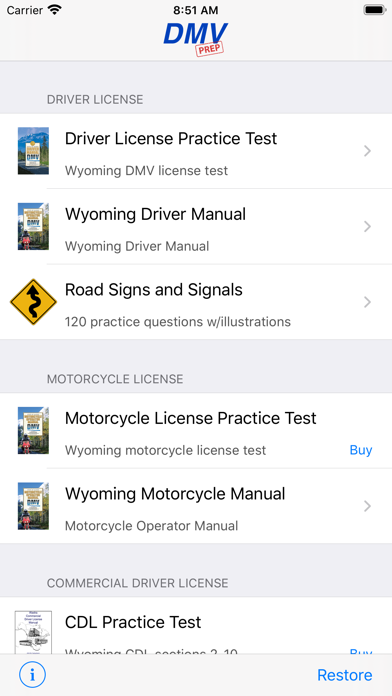 How to cancel & delete Wyoming DMV Test Prep from iphone & ipad 1