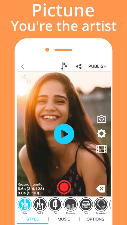 Pictune: Music social network