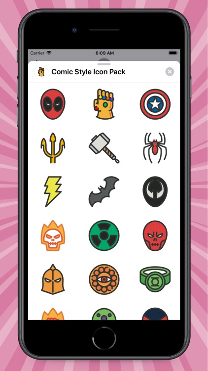 Comic Style Icon Pack