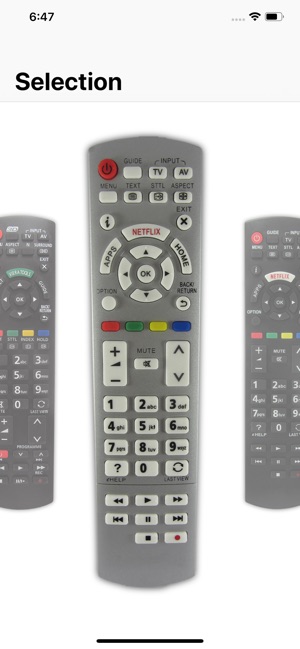 Remote for Panasonic