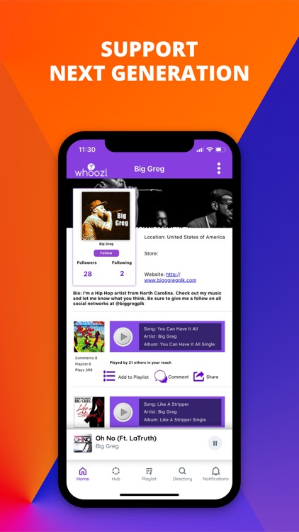 Whoozl - Indie Music Discovery screenshot-4