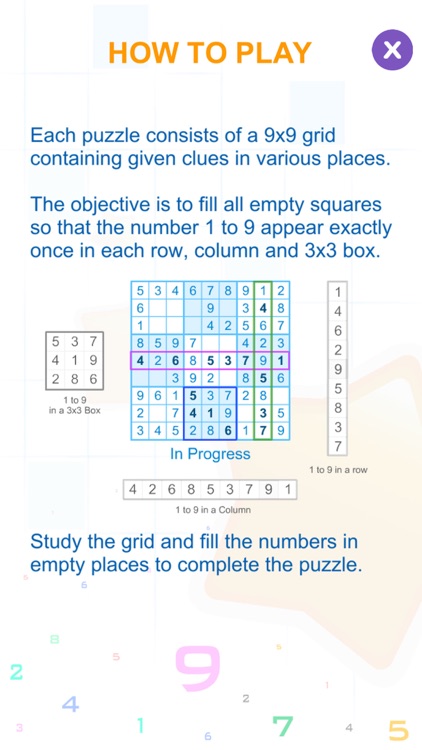 Sudoku Box Puzzle Game screenshot-3