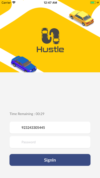 Hustle : Car Booking App screenshot 2