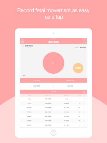 Baby Kicks Monitor screenshot 2