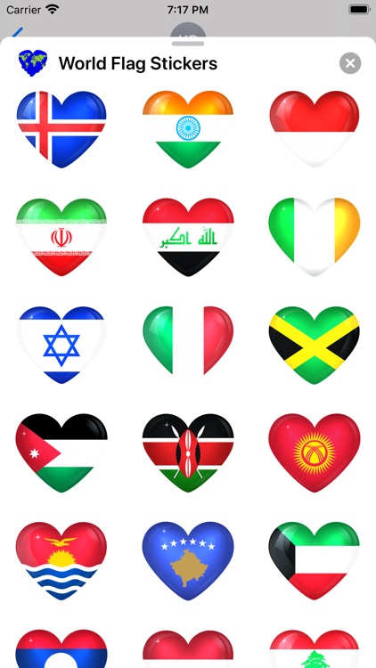 World Flag Sticker Pack screenshot-6
