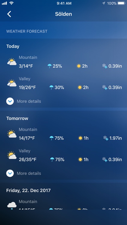 Snow Report Ski App screenshot-3
