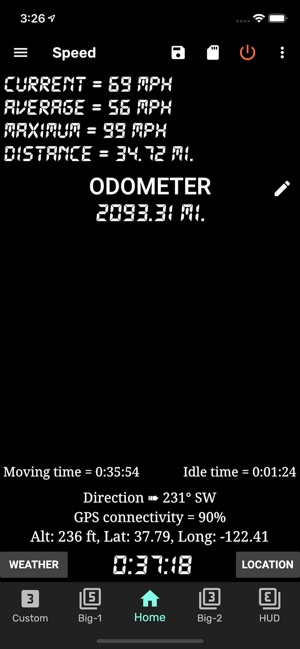 GPS Speedometer and Odometer(圖9)-速報App