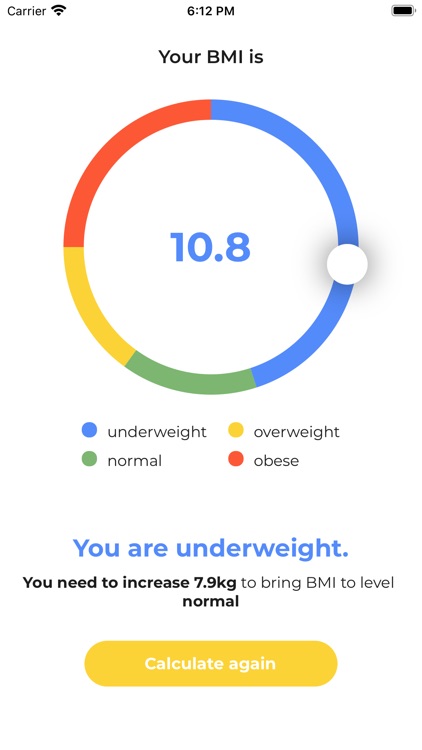 BMI Calculator - Your Fitness