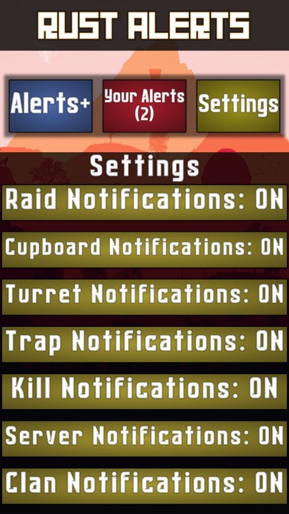 Rust Alerts