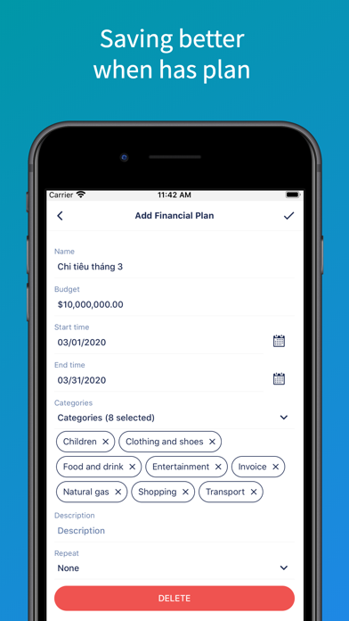 SmartMoney - Budget Planner screenshot 3