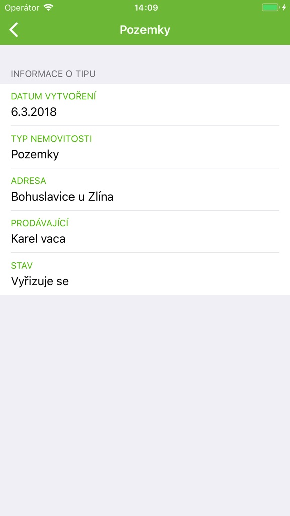 【图】M&M – Tip na nemovitosti(截图3) 【图】M&M – Tip na nemovitosti(截图3)