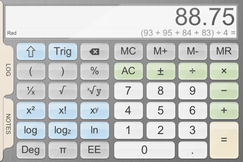 Calculator for iPad! - náhled