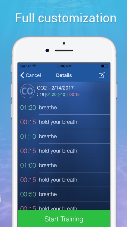 STAmina Apnea Trainer screenshot-3