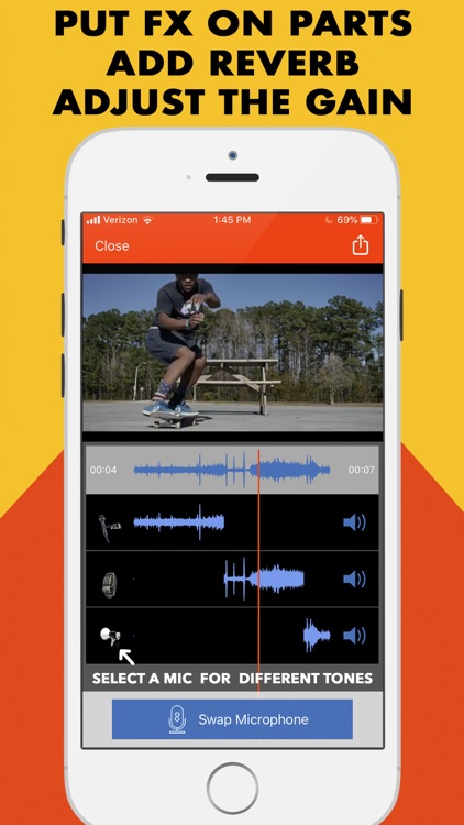 MicSwap Video Pro Audio Editor screenshot-0