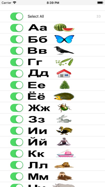 Russian. Learning to read