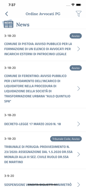 Ordine Avvocati Perugia(圖3)-速報App