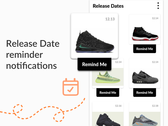 shoe release dates app