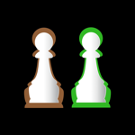 Mate in 2 Chess Puzzles Logo