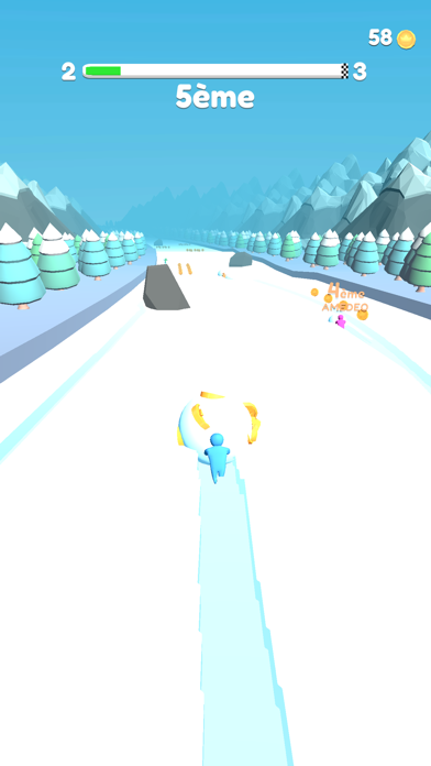 Snowball 3D.io screenshot 2