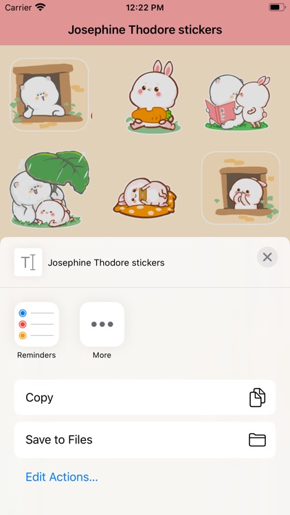 Josephine Thodore stickers screenshot-3