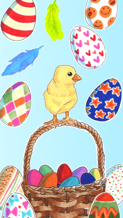 Easter Greetings Stickers