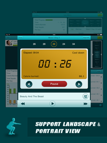 Squats Coach for iPad - náhled