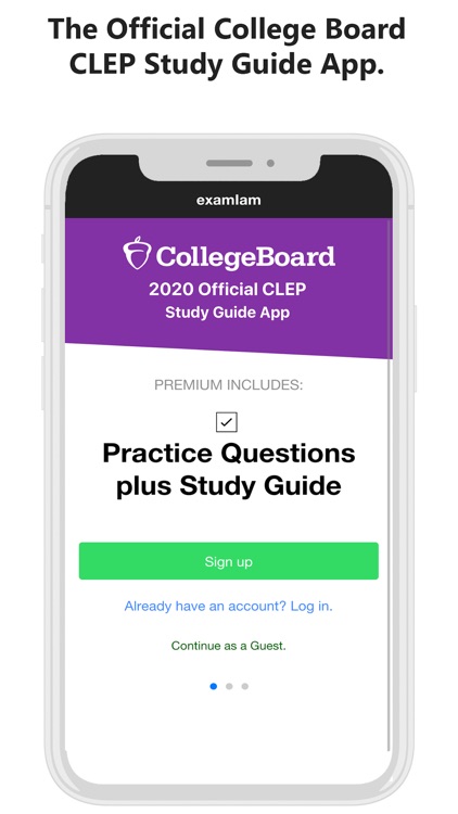 Official CLEP Study Guide App