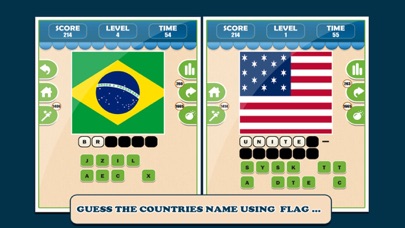 How to cancel & delete World Nation Flag Logo Quiz from iphone & ipad 1