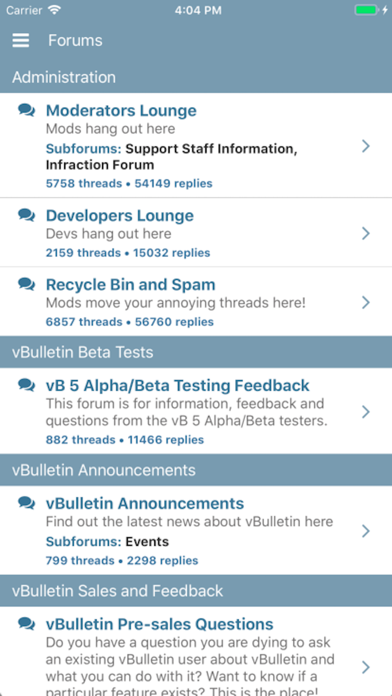 How to cancel & delete vBulletin Community Forum from iphone & ipad 2