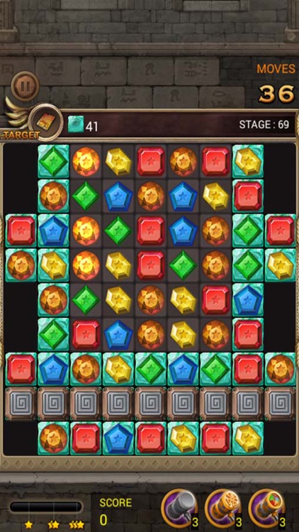 Jewels Temple Quest - Match 3 screenshot-4