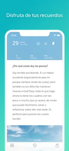 Captura 5 Grid Diary Classic iphone