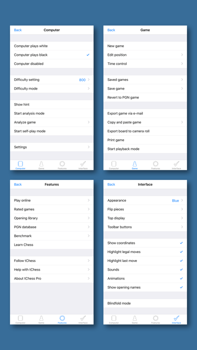 Chess - tChess Pro Screenshots