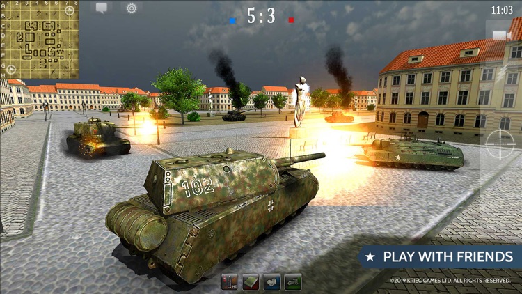 Tank wars online game