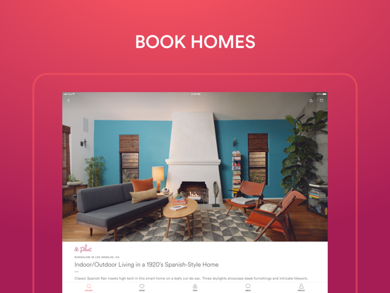iPad Image of Airbnb