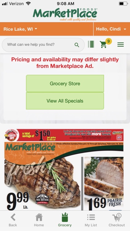 Shop MarketPlace Foods