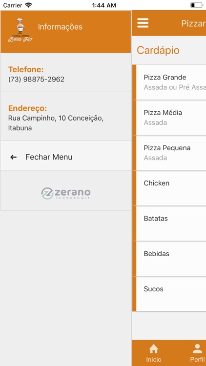 Pizzaria Beira Rio Chicken screenshot-4
