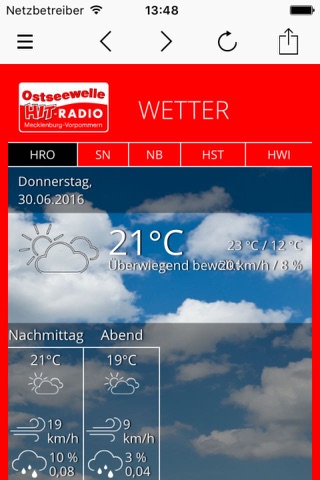 Ostseewelle HIT-RADIO screenshot 4