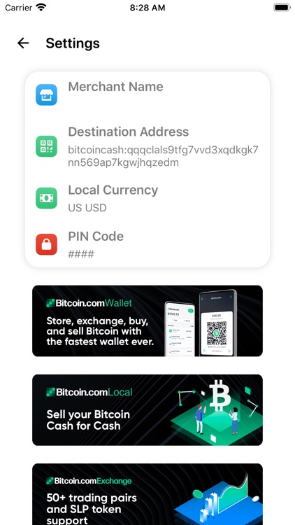 Bitcoin Cash Register screenshot-3