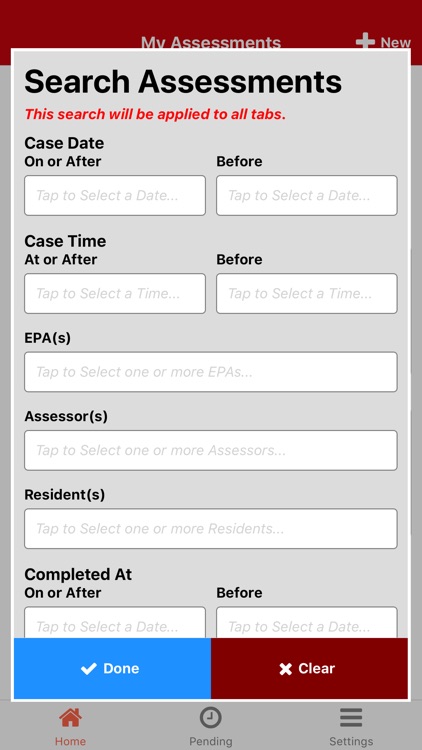 UW Surgery Resident Assessment screenshot-4