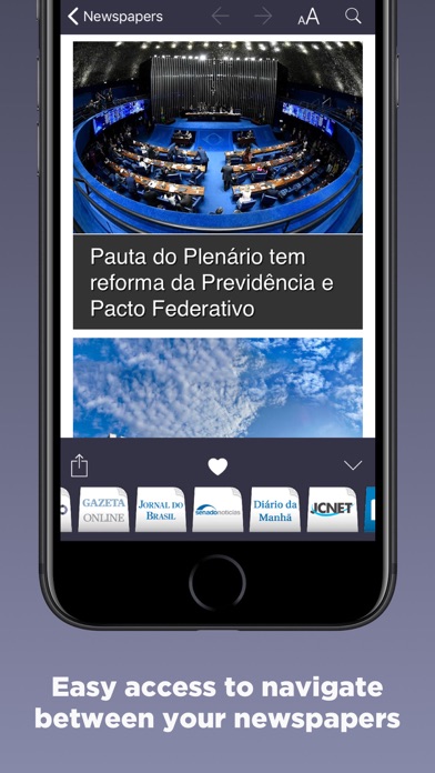 How to cancel & delete Brazilian Newspapers from iphone & ipad 3