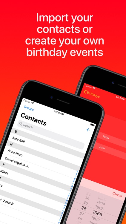 BDayz: Birthday Reminder screenshot-4