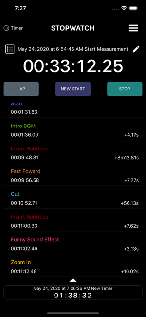 StopWatchA - Stopwatch For Pro(圖2)-速報App