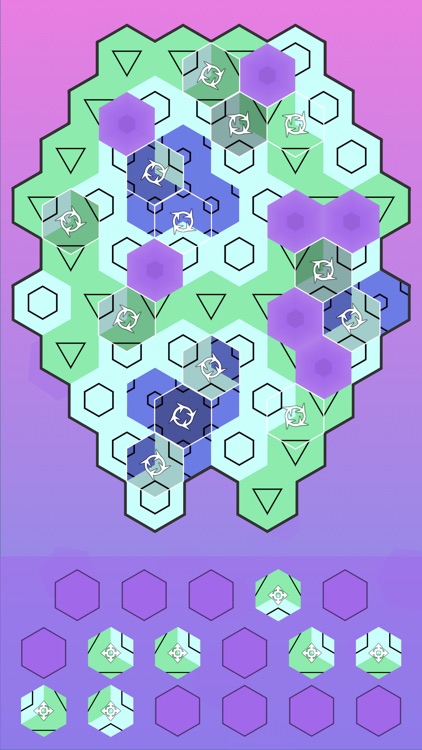 Aurora Hex - Pattern Puzzles screenshot-6