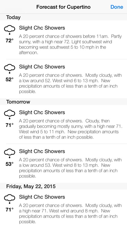 Temps - Local Weather Forecast screenshot-4