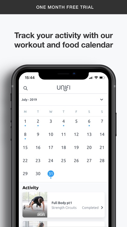unifi - united fitness network screenshot-5