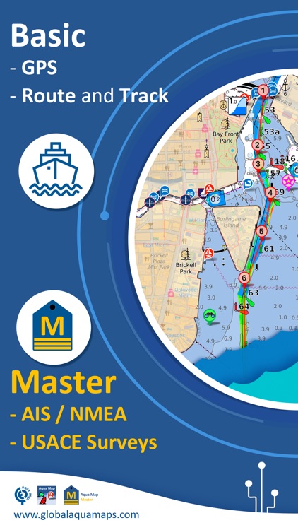 Aqua Map USA: Marine & Lake screenshot-0