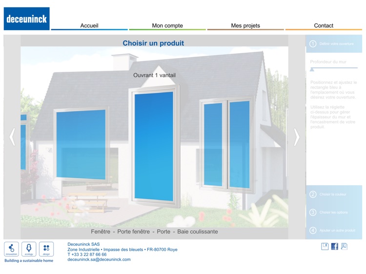 Simulateur Couleurs Deceuninck