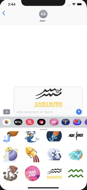 Aquarius-Emoji Sticker(圖3)-速報App