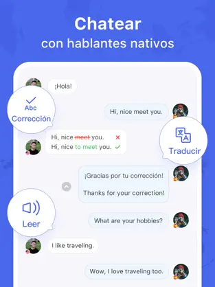 Screenshot 1 HelloTalk - Aprende idioma iphone